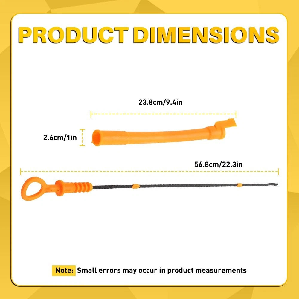 2X Oil Dipstick Tube for Audi TT TT Quattro VW Jetta Golf Beetle (2000–2019)