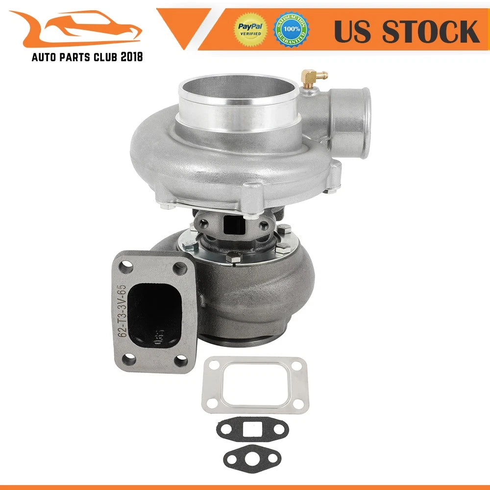 T3 Flange 3" V Band Exhaust Turbocharger for TX-66-62 (1965–1965)