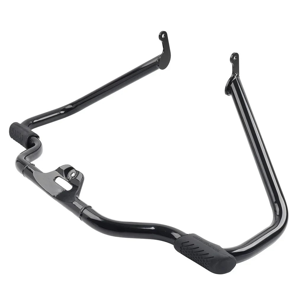Front Engine Guard Crash Bar for Harley Softail Fat Boy (2018-2024) Black