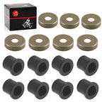 8x Front A Arm Bushing & Cap Kit for Polaris Outlaw 50 90 110 (2007–2021)