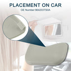 Set of 1 Makeup Mirror Cover Sun Visor Cap Clip for Nissan Rogue (2014–2020)