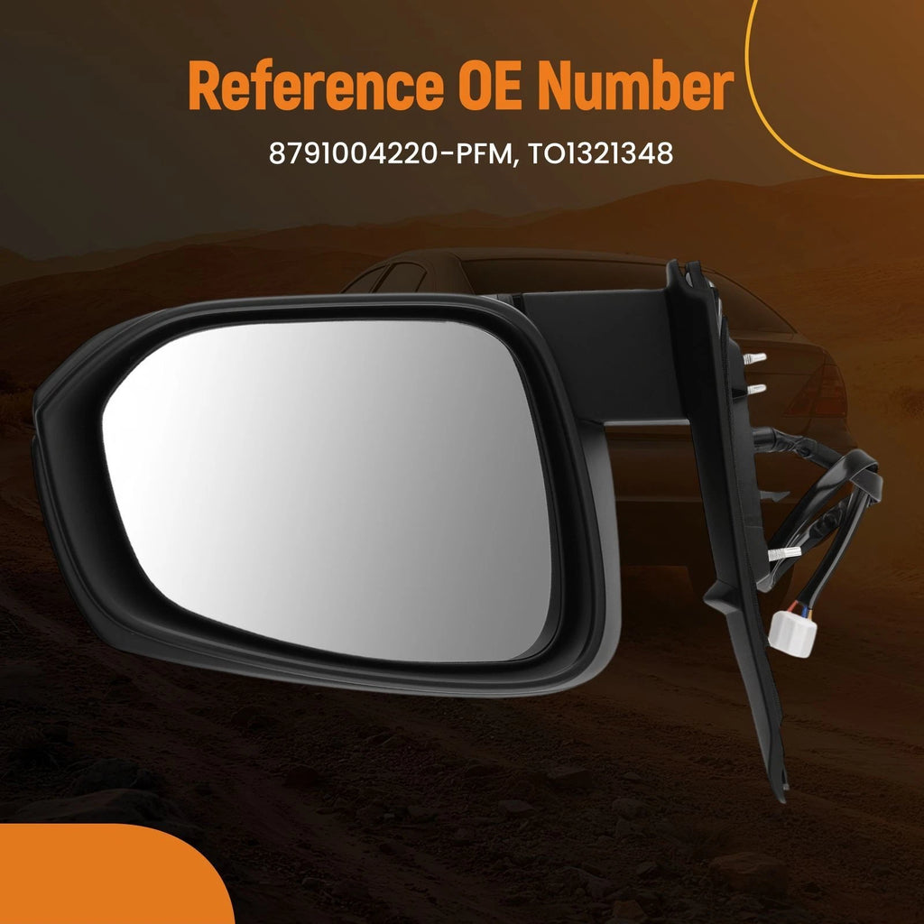 Power Heated Passenger Mirror for Toyota Tacoma (2016–2023) 8791004220-PFM