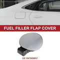Fuel Tank Door Cap for Volkswagen Tiguan (2010–2019) Silver Tone