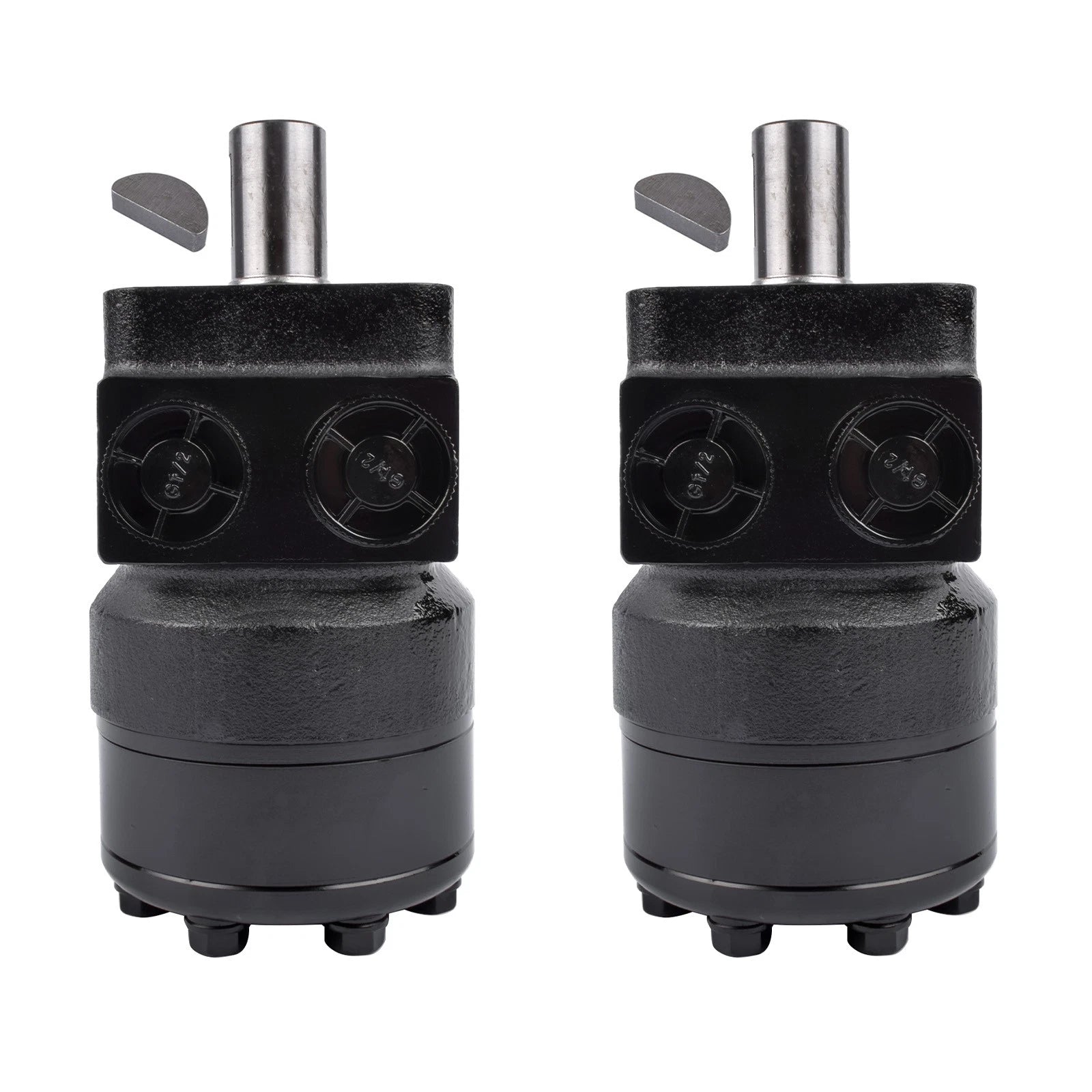 2Pcs Hydraulic Motor for Char-Lynn H Series (Standard 4-Bolt)