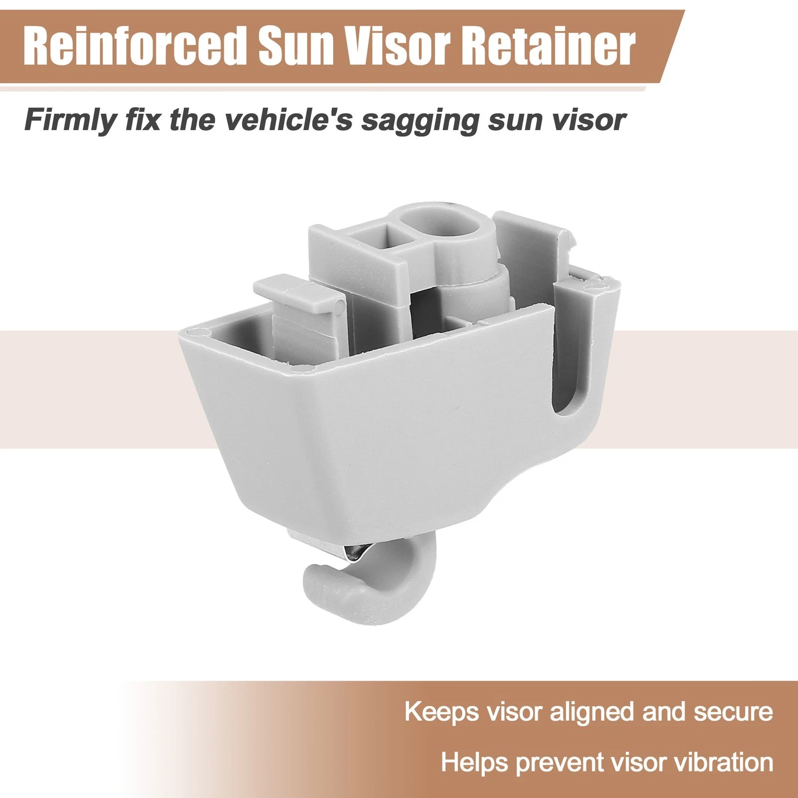 Sun Visor Support Clip Retainer No. 4L0859561 for Volkswagen Touareg (2004–2010)