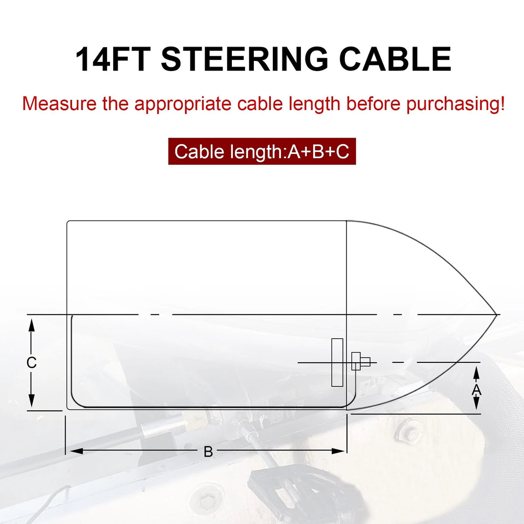 Boat Steering System for Marine Applications (14FT)