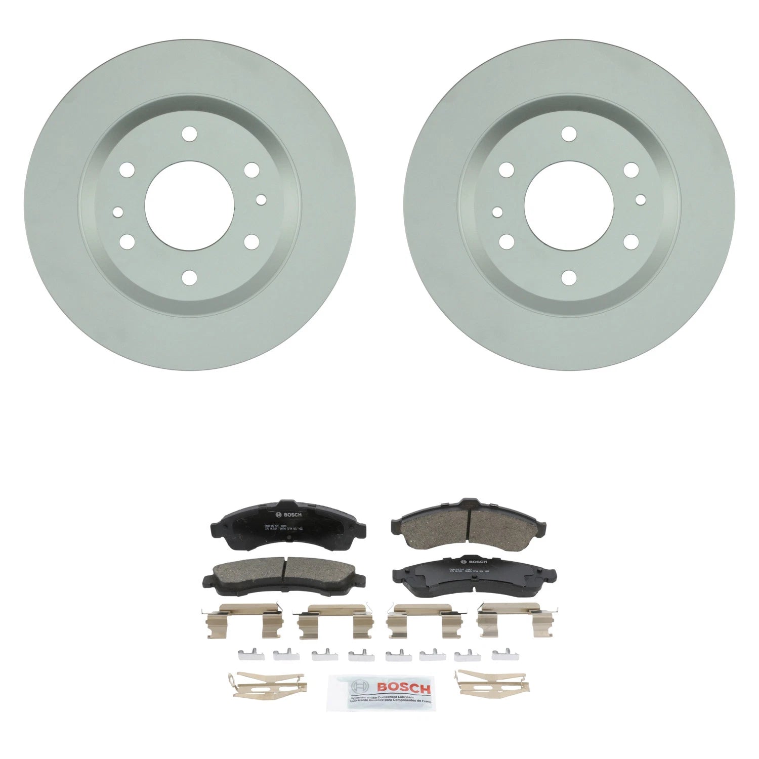 Set of 4 Bosch Quietcast Ceramic Disc Brake Pads for Envoy Bravada (2002–2009)