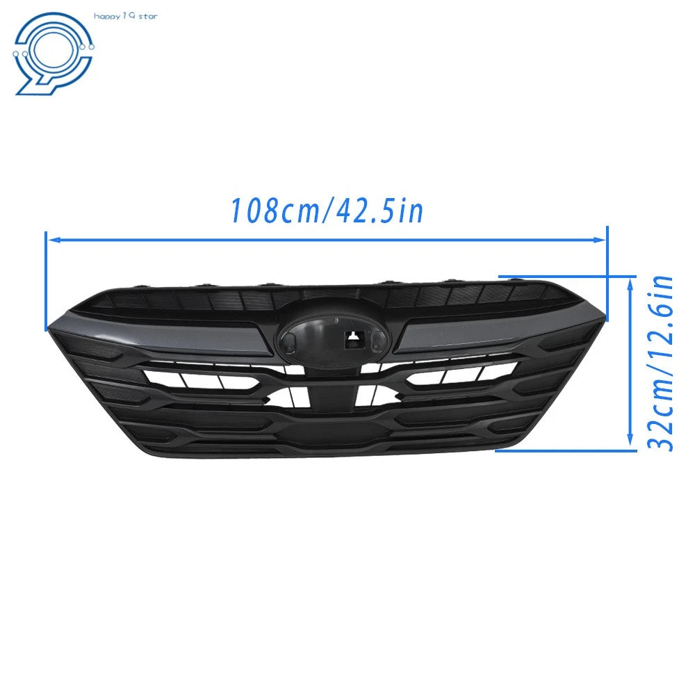 Front Upper Grille with Camera Hole for Subaru Outback (2023-2024)