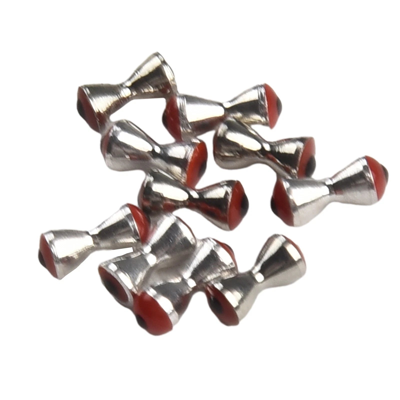 Fishing Baits Tying Materials Set of 4 (3.2mm, 4.0mm, 4.8mm, 3D Eyes)