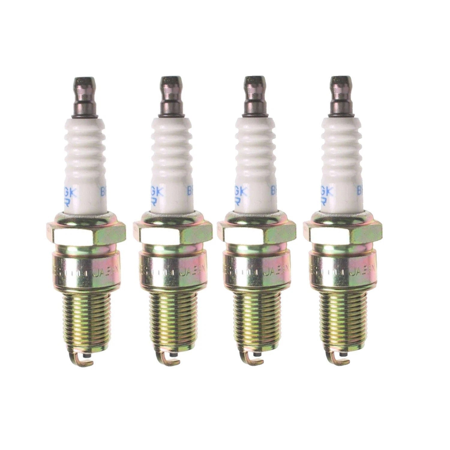 Set of 4 NGK Standard Nickel 2.5mm Spark Plugs for L4 H4
