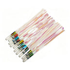 Set of 10 Octopus Soft Lure 12cm Acrylic Macaron Glow Fishing Bait