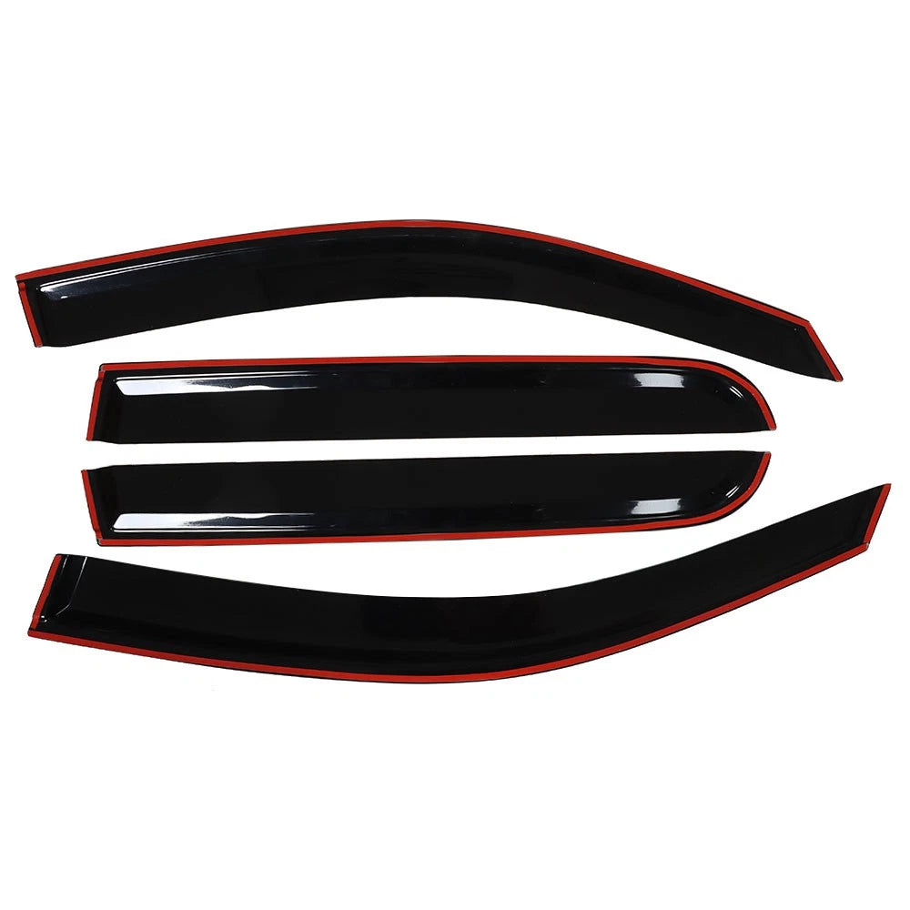 Set of 4 Weather Shields for Toyota Hilux (2005â2015)