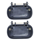 2 x Outer Door Handle Black for Isuzu N Serie (1994–2008)