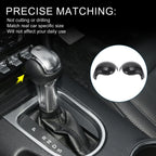 Carbon Fiber Gear Shift Knob Cover for Ford Mustang (2015–2023)