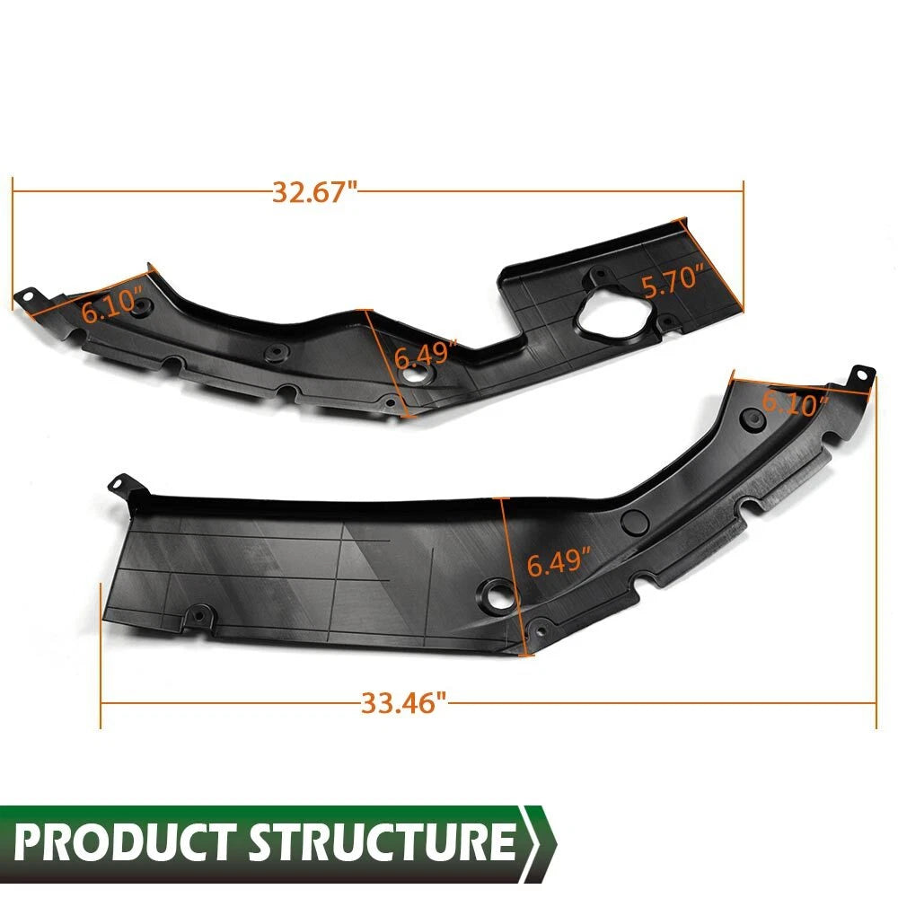 Engine Bay Side Panel Cover for Honda Civic (2016–2020)