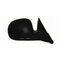 Replacement Black Smooth Passenger Side Manual Door Mirror-See Compatible Chart