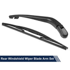 Set of 2 Rear Windshield Wiper Blade Arms for Nissan Note Mk1 E11 (2006–2012)