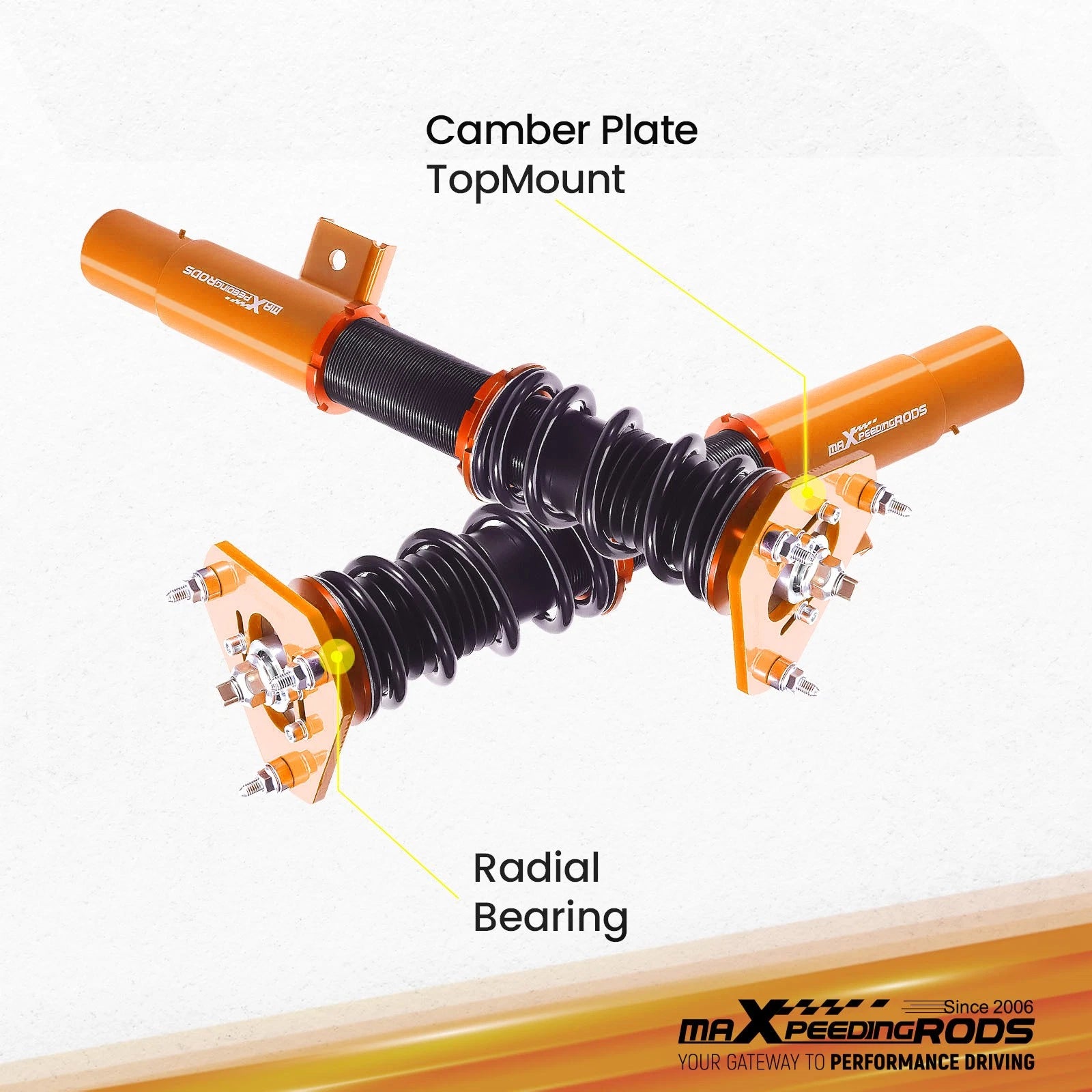 Coilovers Suspension Lowering Kit for GTI MK6 (2009-2012)