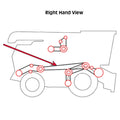 Chopper Front Belt for Massey Ferguson 1630 (3175160M1)