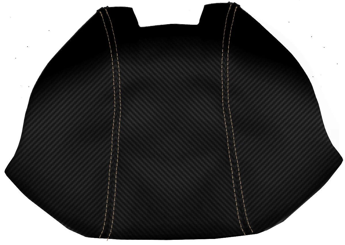 Console Lid Armrest Cover for Volvo XC90 (2003–2014) Carbon Fiber