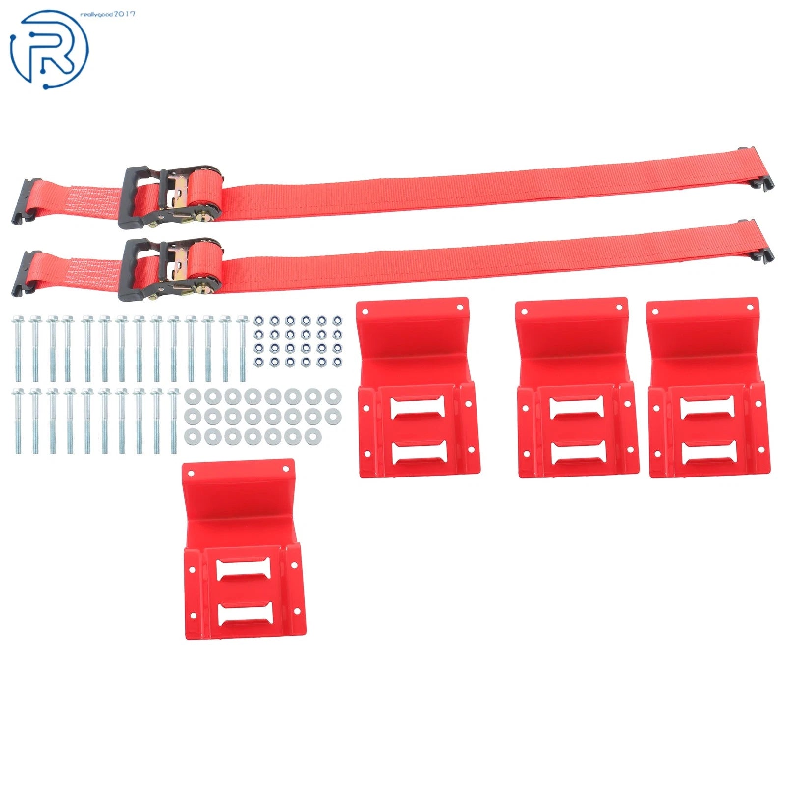 E Track Wheel Chock System for Cargo Securement (8')