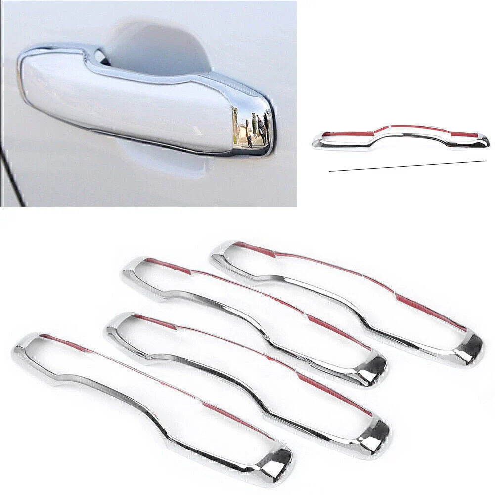 4 x Door Handle Cover Trim for Volvo XC60 (2018-2019) ABS Plastic