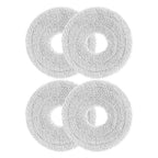 Set of 4 Reusable Mop Cloths for Airbot L50 Master Robot Vacuum Cleaner