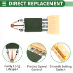 HVAC Blower Motor Resistor No.A0018206960 for Mercedes-Benz W163 (1998–2005)