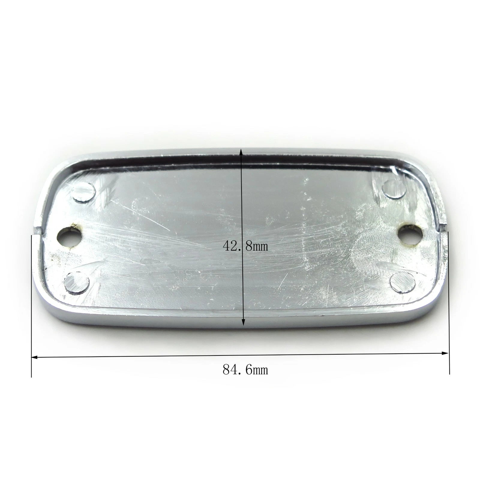 Chrome Brake Fluid Reservoir Cap Cover for Honda VTX 1800 (2002–2011)