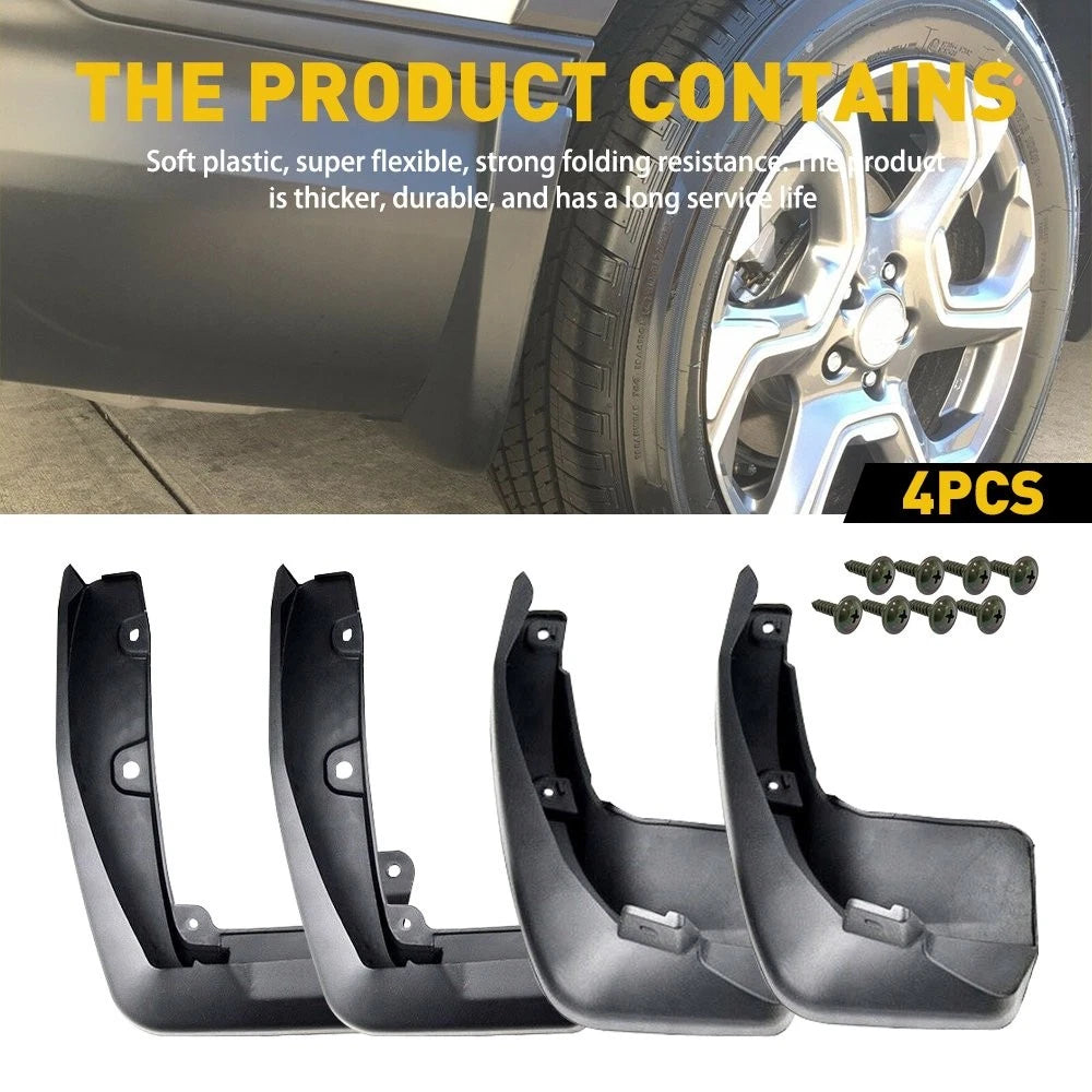 Set of 4 Mud Flaps for Honda CR-V (2017–2021)