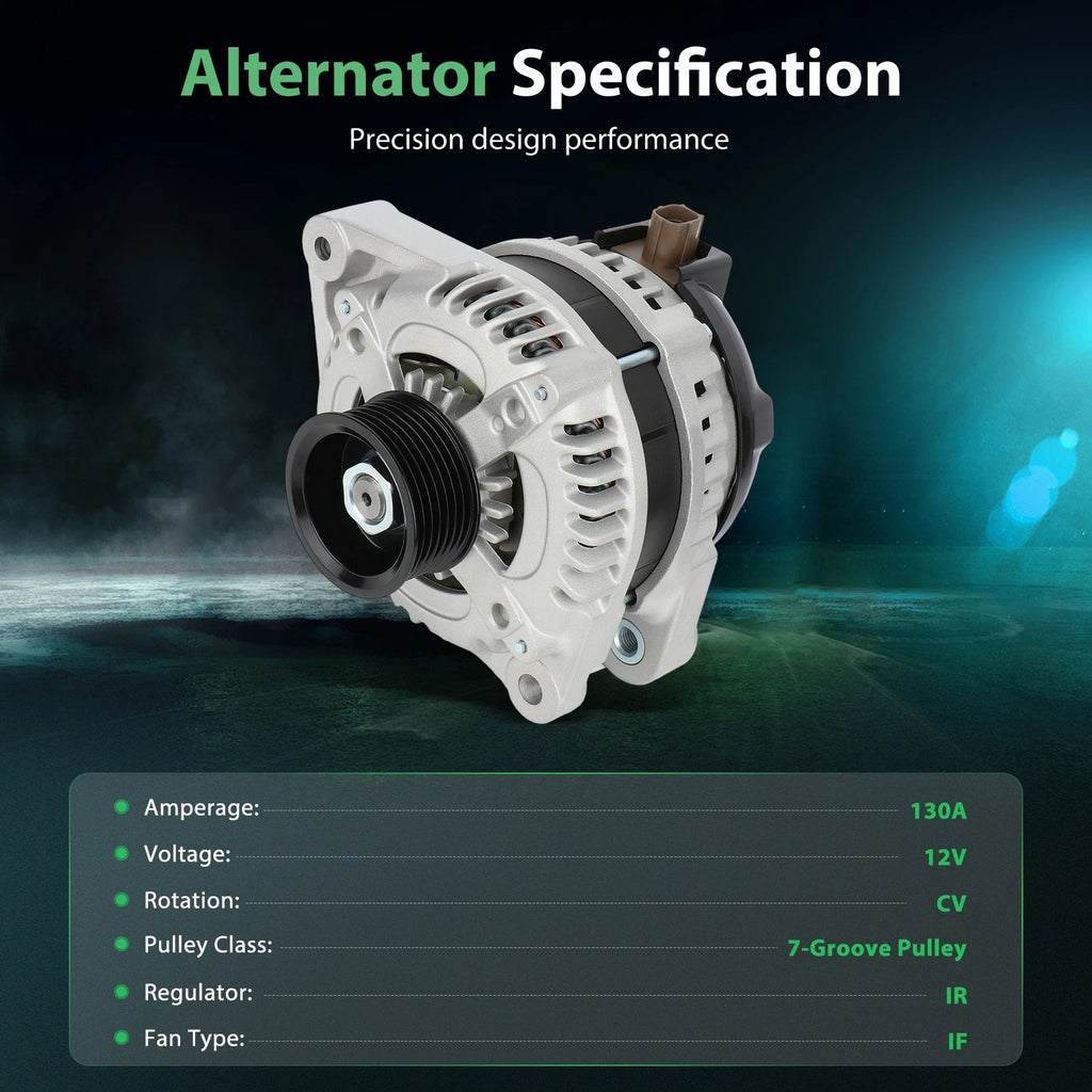 Aluminum Alternator for Honda Accord 2008–2012 2.4L I4