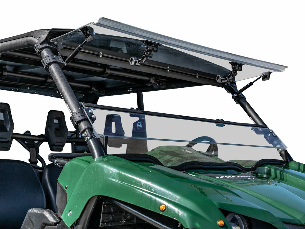 Heavy Duty Scratch Resistant Flip Windshield for Yamaha Viking (2014–2023)