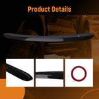 Carbon Black Upper Spoiler for Dodge Charger (2011–2022) Rear Window Wing