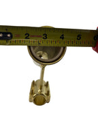 Tigress Gold Aluminum Rod Holder for 3/4" OD Pipe (Fixed Angled Mount)