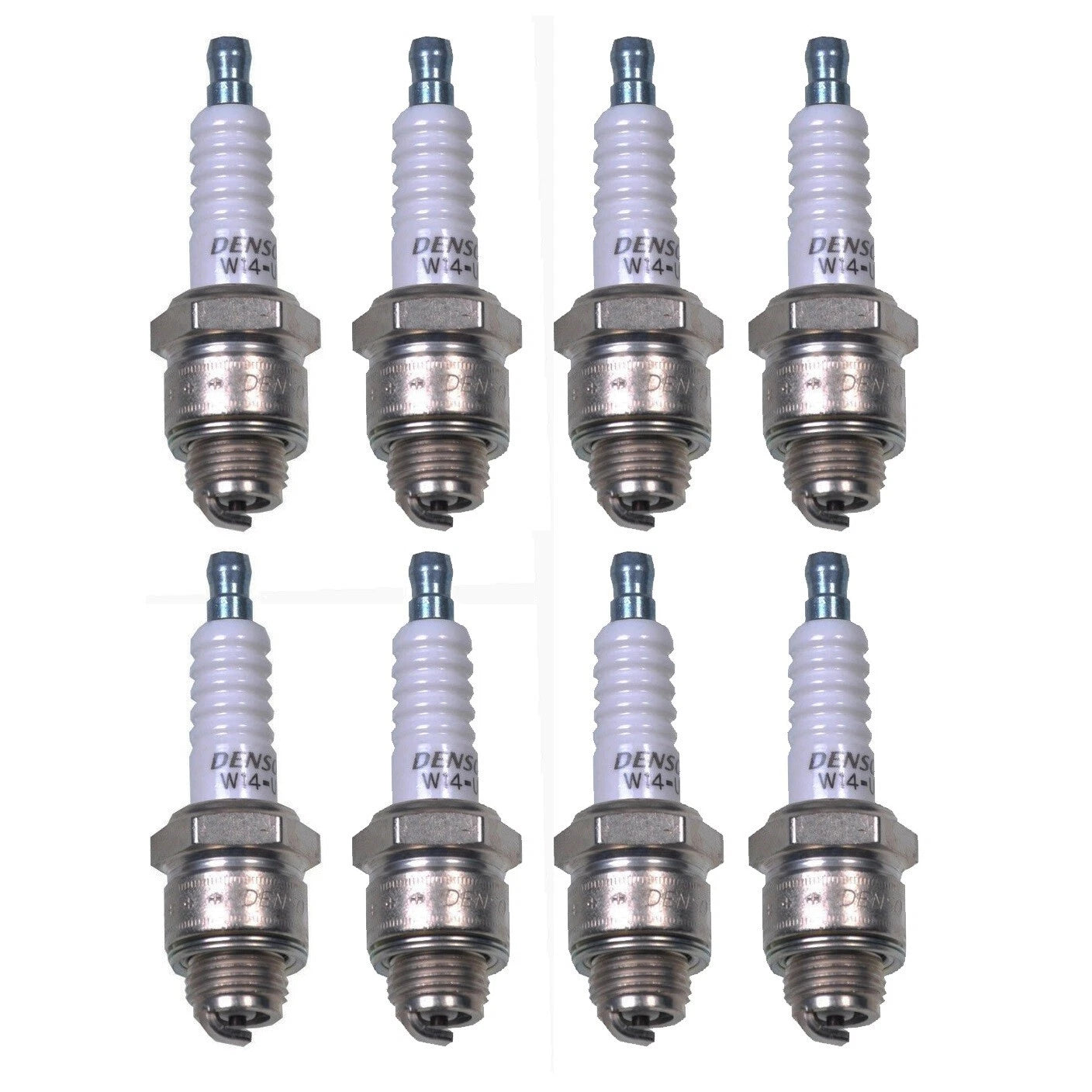 Set of 8 Denso U-Groove Spark Plugs Gap 0.027 for Avanti 5.4L, Chevrolet 5.0L V8