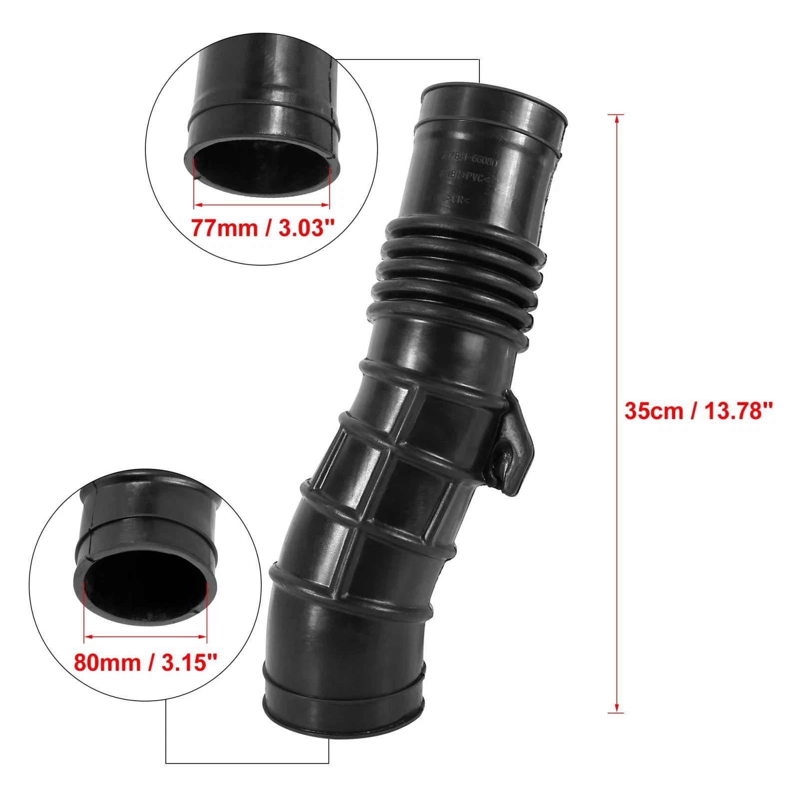 Air Intake Hose Tube for Toyota Land Cruiser (1995–1997) 17881-66080