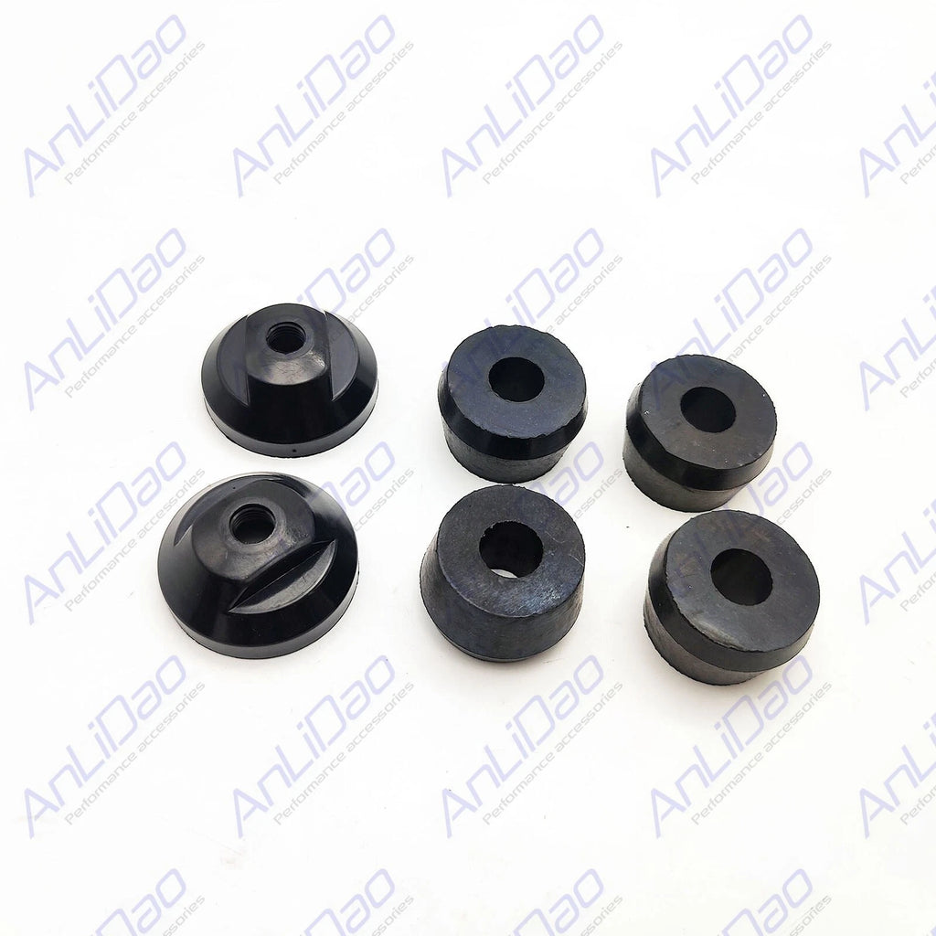Set of 4 Bushings 23-99291T & 2 End Caps 19-14842 for Mercruiser R/MR/ALPHA