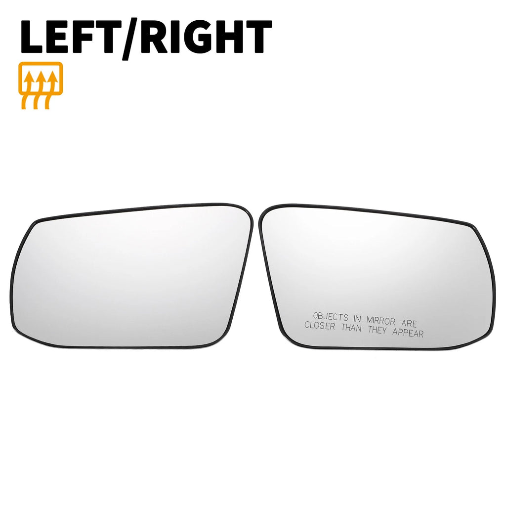 Pair Mirror Glass w/ Back Heated for Nissan Altima Sentra (2013–2018)