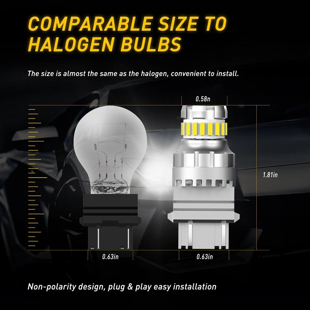 Set of 2 LED Daytime Running Light Bulbs for Make Model (YYYY–YYYY)
