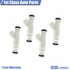 Set of 4 Fuel Injectors for Chevrolet Buick Pontiac 3.8L V6