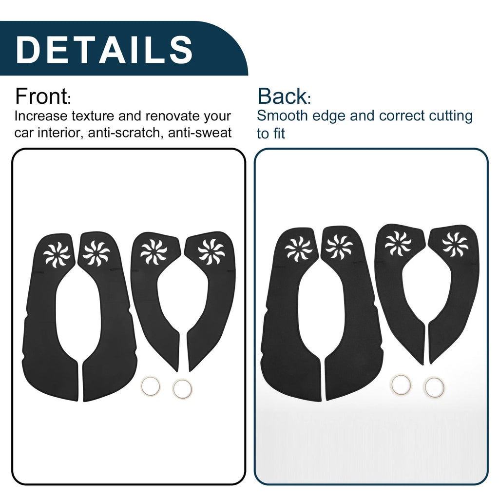 Set of 1 Car Door Anti Kick Pad Sticker Protector for Buick Excelle (2015)