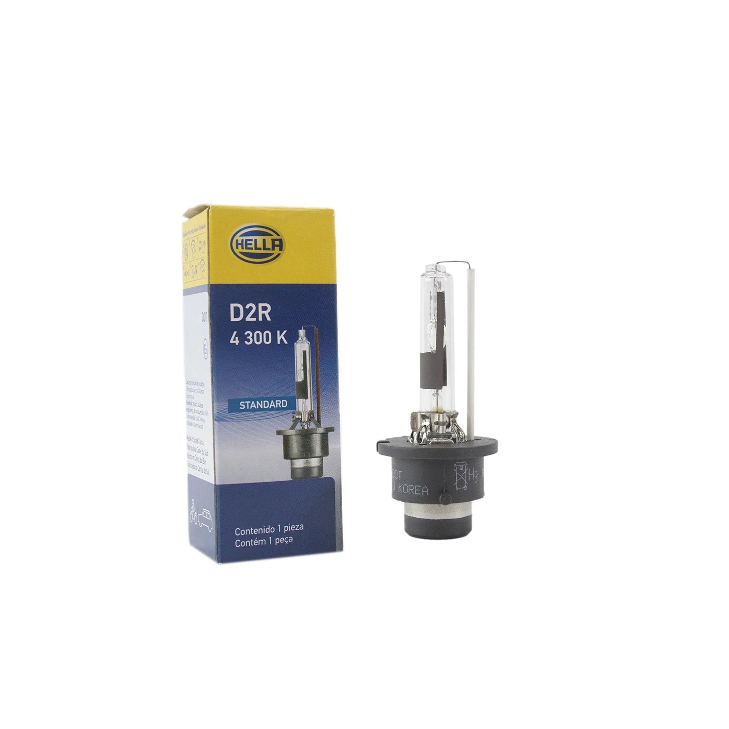 Hella Low Beam Headlight Bulb D2R 4300K for Acura CL (1997–2003)