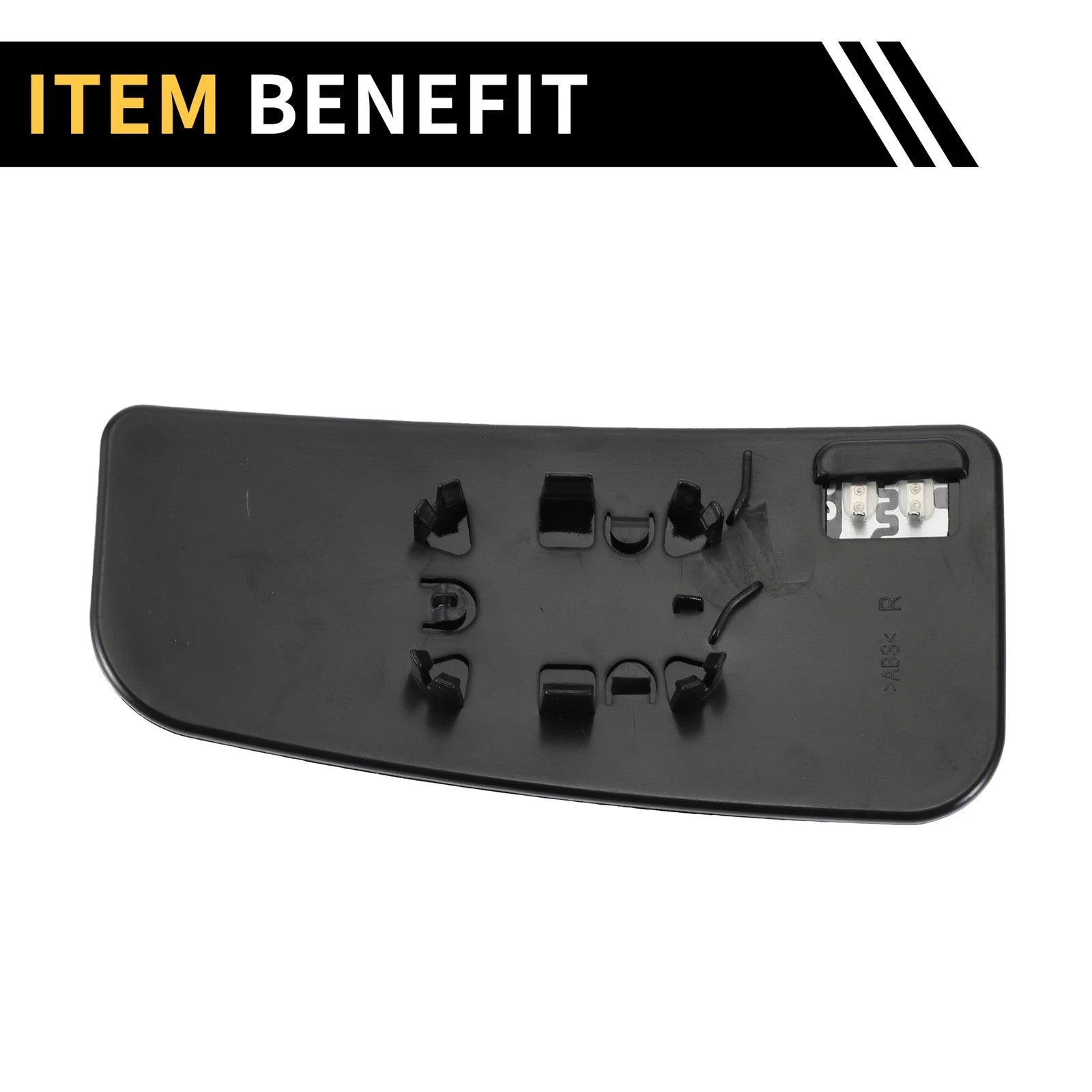 Heated Mirror Glass Replacement for Ford F-250 F-350 (No.FL3Z17K707K)