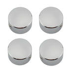 4 x CNC Billet Head Bolt Cover Caps for Triumph T120 Thruxton Scrambler (2016-2023)
