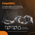 Catalytic Converter for Subaru Outback / Legacy 2.5L (2015–2019) Ceramic