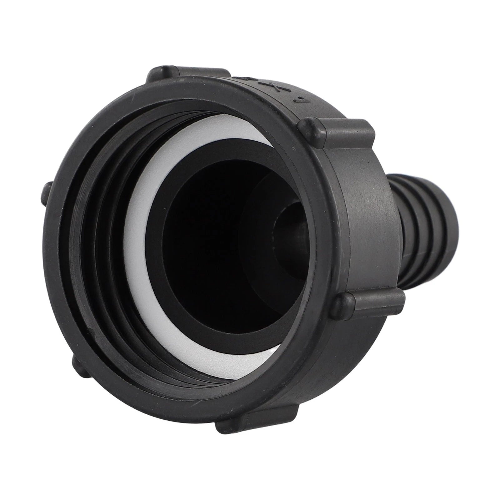 IBC Tank Adapter for Garden Hose (Plastic, Black)