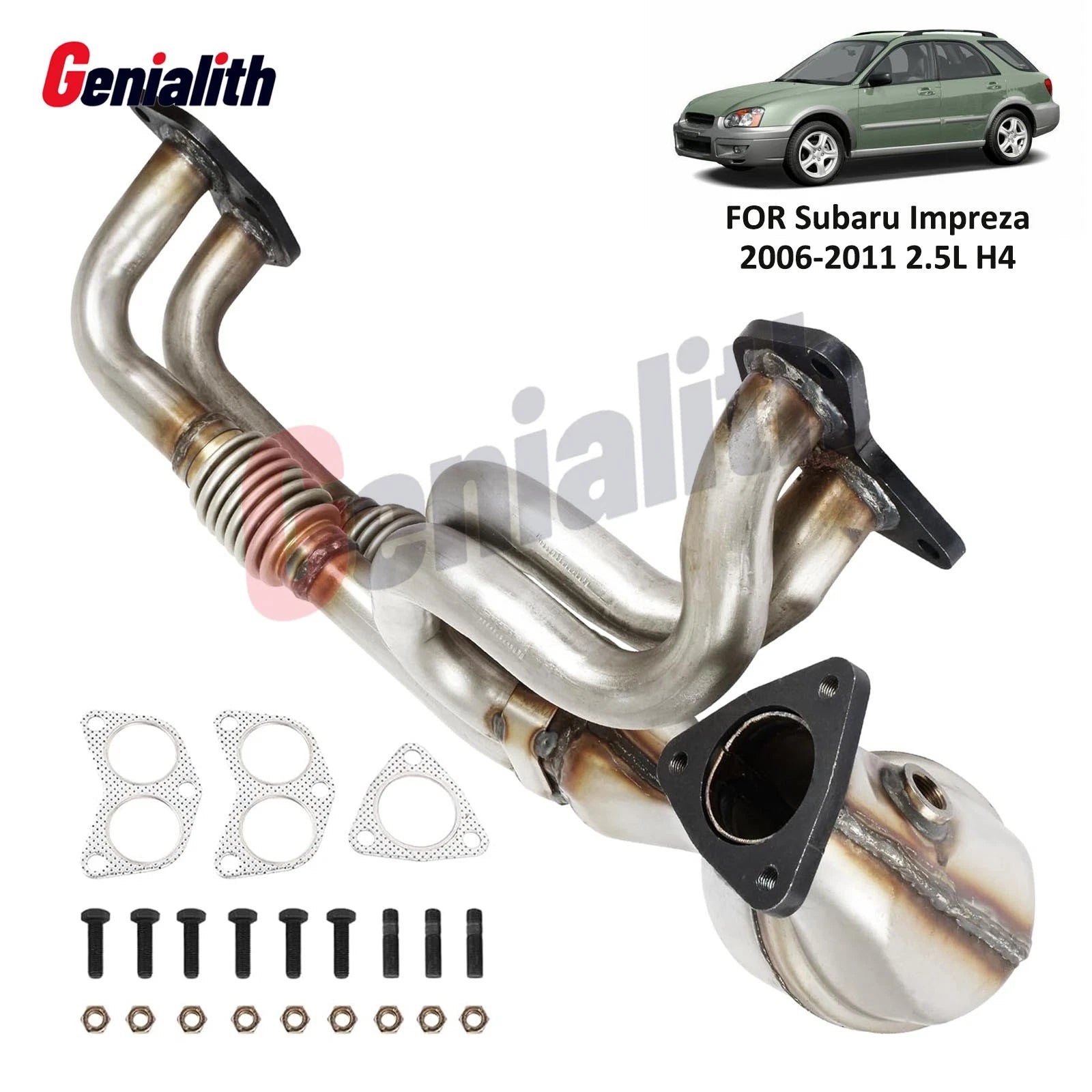 Front Catalytic Converter for Subaru Impreza 2.5L (2006–2011)