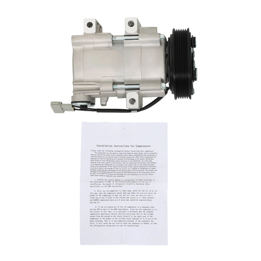 A/C Compressor for Ford Escape Mazda Tribute (2001-2007)