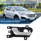 Front Passenger Side Interior Door Handle for Hyundai Santa Fe (2013–2018) No. 826102W000