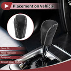 1 Pc Gear Shift Knob Cover for Subaru Forester (2006–2012) Faux Leather
